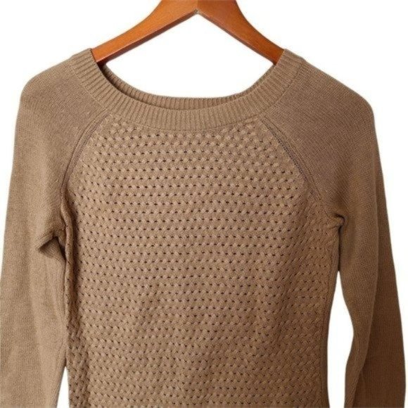 The Limited  Tan Sweater Wool Alpaca Blend size S‎ Small - Picture 3 of 10